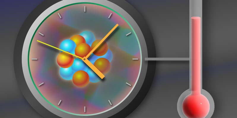 Gauging the nuclear clock temperature