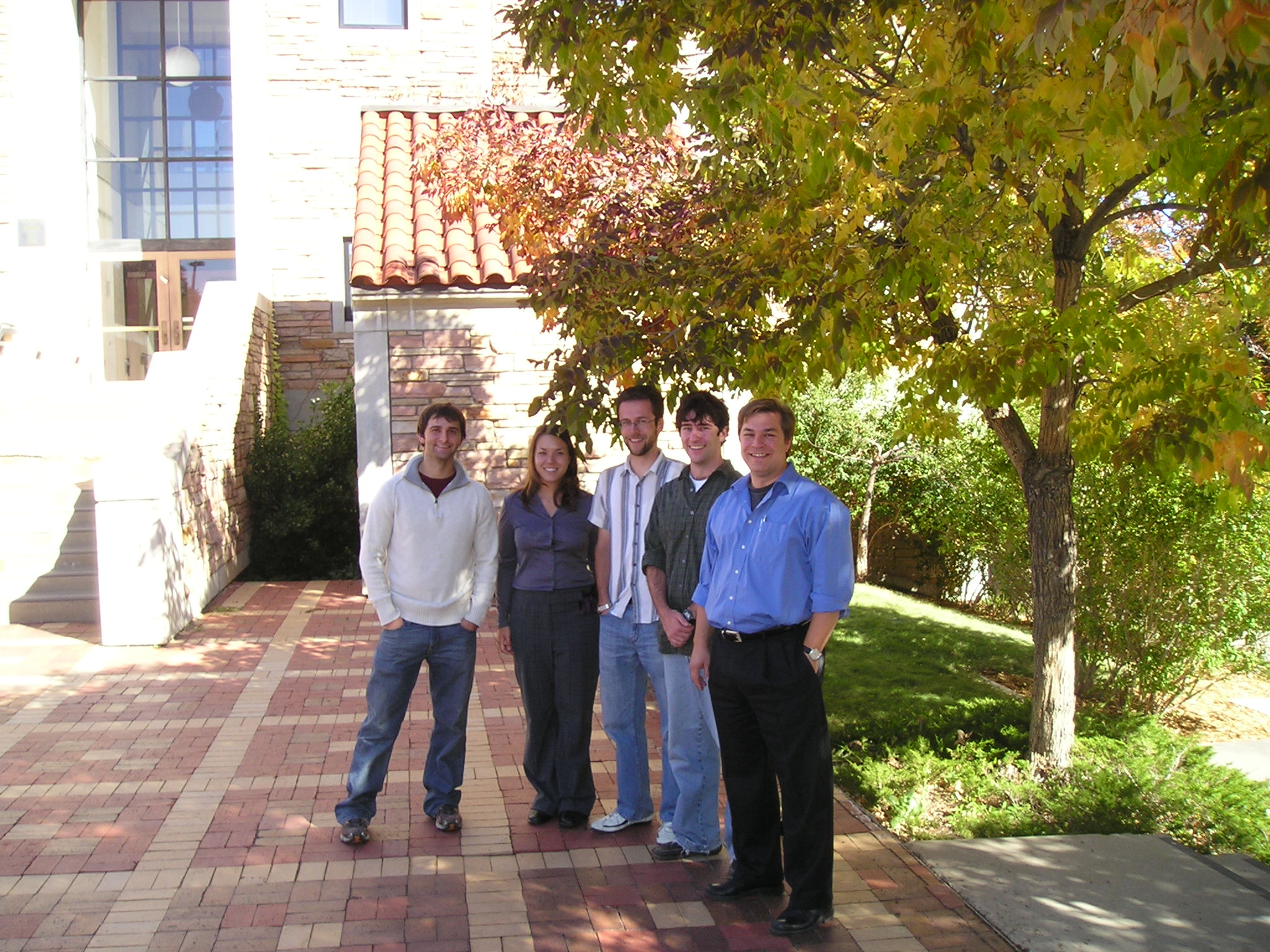 From left: Chris Adams, Elisabeth Saenim, Holger Schneider, Jesse Marcum, JMW.