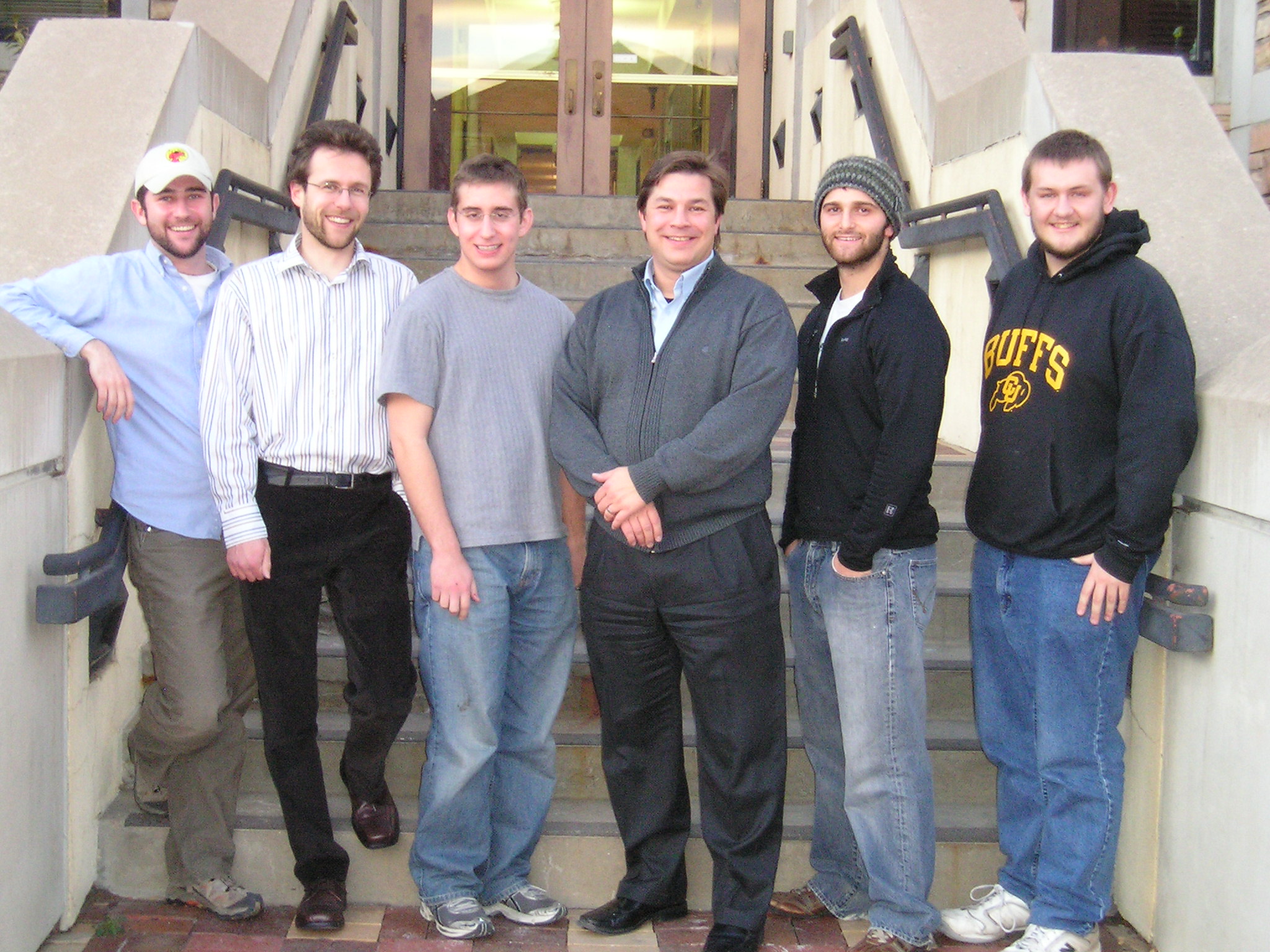 From left: Jesse Marcum, Holger Schneider, Amit Halevi, JMW, Chris Adams, Robert Warner.