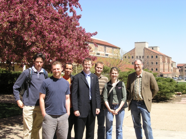 Jim Holtsnider, former undergraduate, now with the State Department
