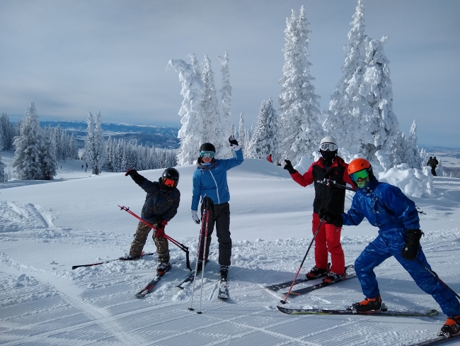 2019 December ski trip in Steamboat Springs