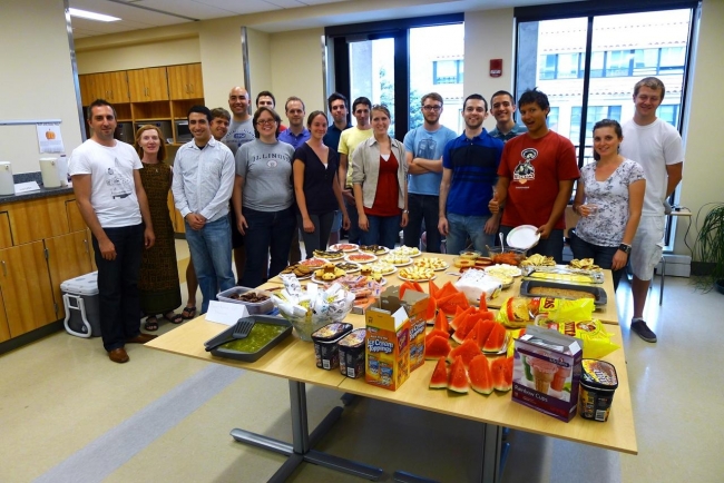 KM group provides JILA snacks
