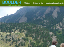 Image of Boulder Area Websit