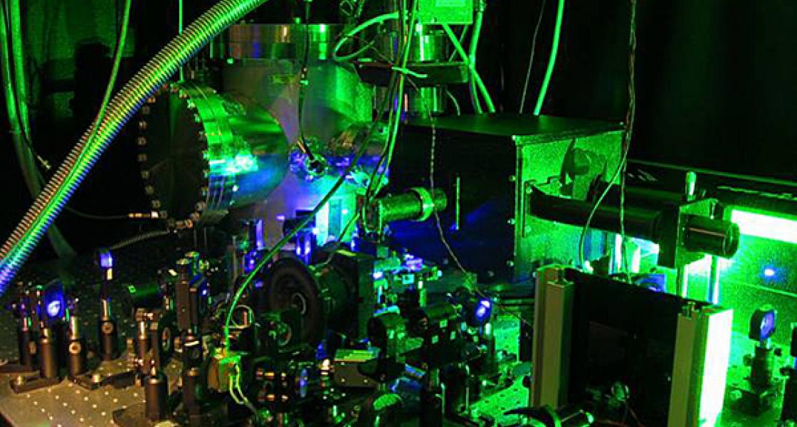 Photo of a new nanoscale microscope.