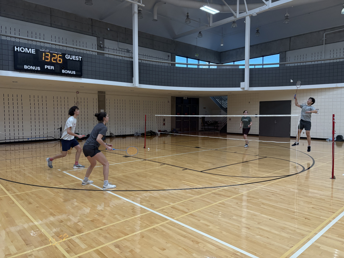 Members of the Lehnert group face off against members of the Thompson group to win the JILA Cup.