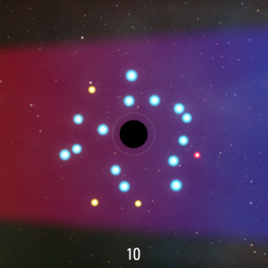 The transition in star formation rates and black hole growth as redshift decreases from regimes where positive feedback dominates to a later epoch when feedback is largely negative.