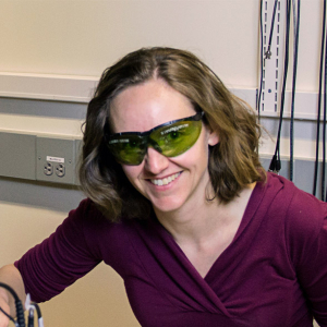 Cindy Regal in her lab