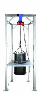 Prototype of new hot-air engine.