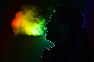 A versatile tool called an optical frequency comb can detect the signatures of diseases like COVID-19 in exhaled breath. Credit: Jasmina81/Getty Images