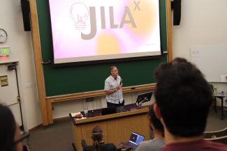 JILA Chair and Fellow John Bohn introduces the JILAX talks