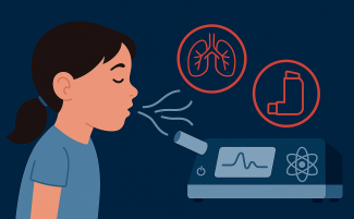 Using quantum sensing to detect pneumonia and asthma in children.