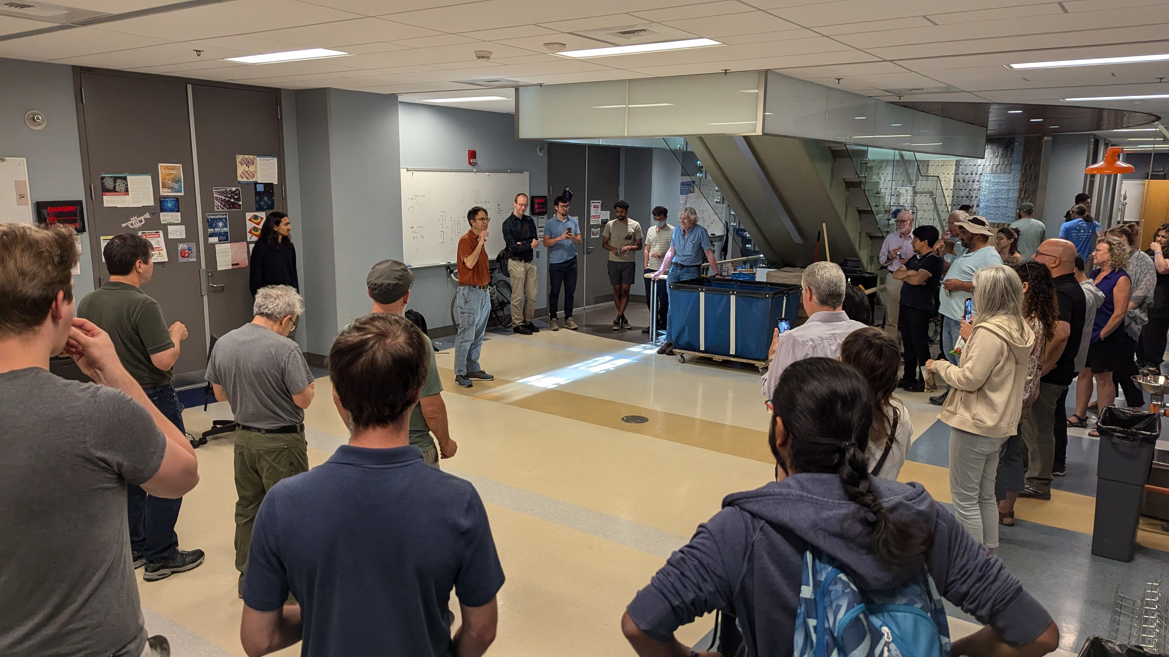 JILA and NIST Fellow and CU Boulder Physics professor Eric Cornell explains his summer solstice experiment