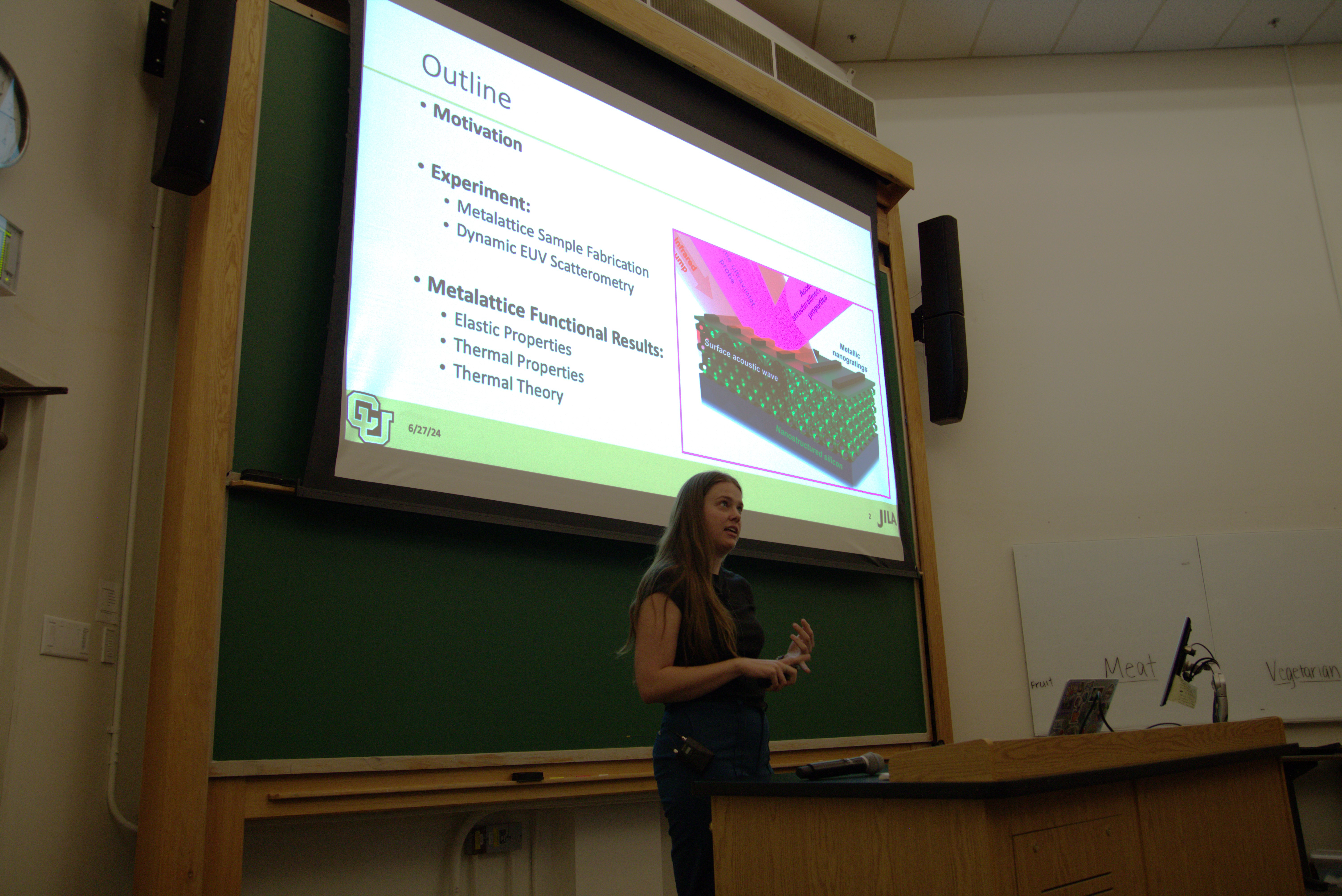 JILA graduate student Emma Nelson (of the KM group) discusses her work with EUV light